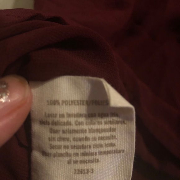 Sheer Low Cut Blouse - Picture 7 of 7